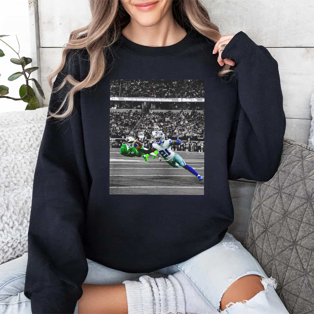 DeVonta Smith Defying Gravity Shirt