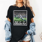 DeVonta Smith Touchdown Fly Eagles Fly Shirt