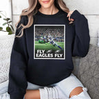 DeVonta Smith Touchdown Fly Eagles Fly Shirt