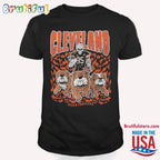 Dead Threads Cleveland Browns Football T Shirt