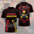 Deadpool 3 Wolverine All Over Print Shirt