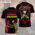 Deadpool 3 Wolverine All Over Print Shirt