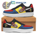 Deadpool And Wolverine Fighting Villian Fan Design Air Force 1 Shoes