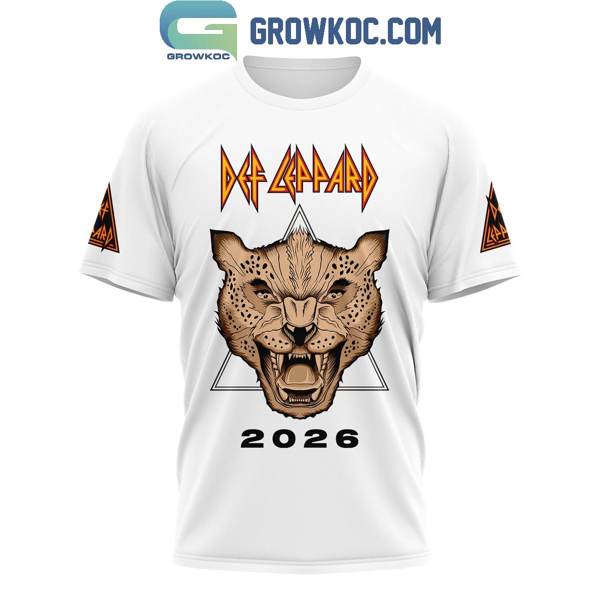 Def Leppard Live 2026 Shirt