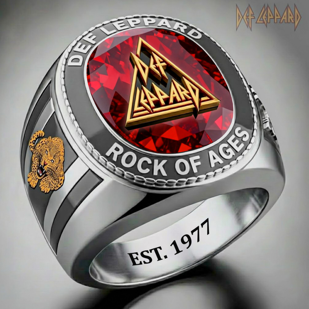 Def Leppard Rock Of Ages Ring