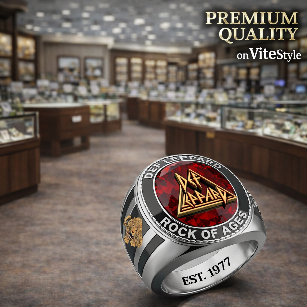 Def Leppard Rock Of Ages Ring