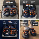 Denver Broncos Croc Charms