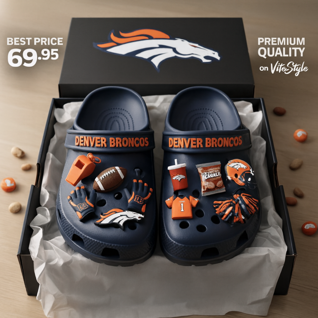 Denver Broncos Croc Charms