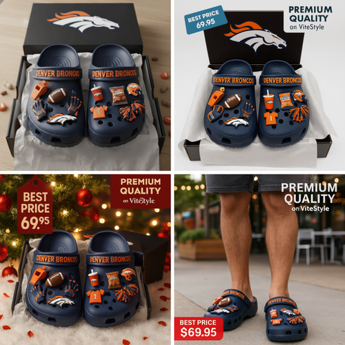 Denver Broncos Croc Charms 2025