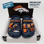 Denver Broncos Croc Charms 2025