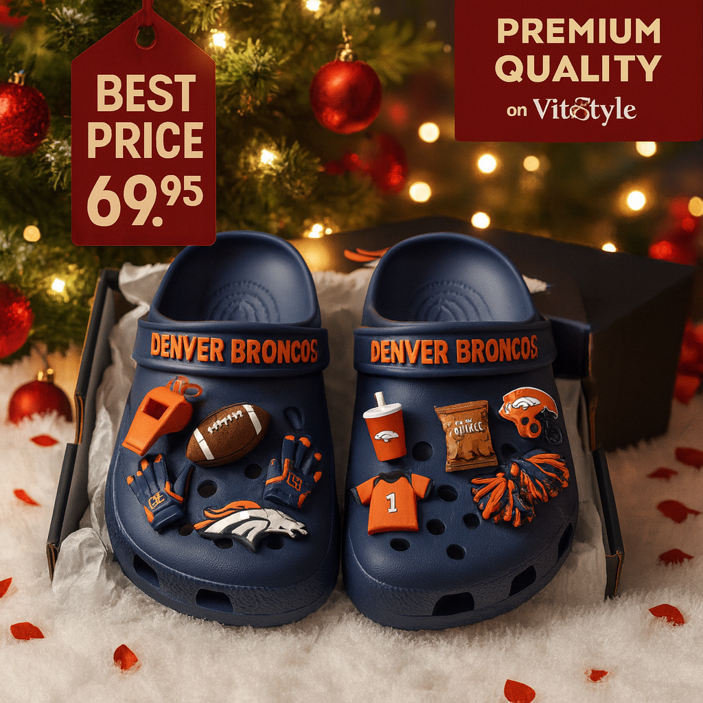 Denver Broncos Croc Charms 2025