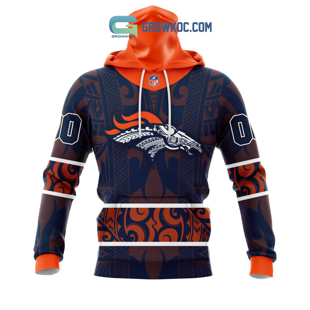 Denver Broncos NFL Special Native With Samoa Culture Hoodie T Shirt