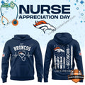 Denver Broncos Nurse Appreciation Day Hoodie