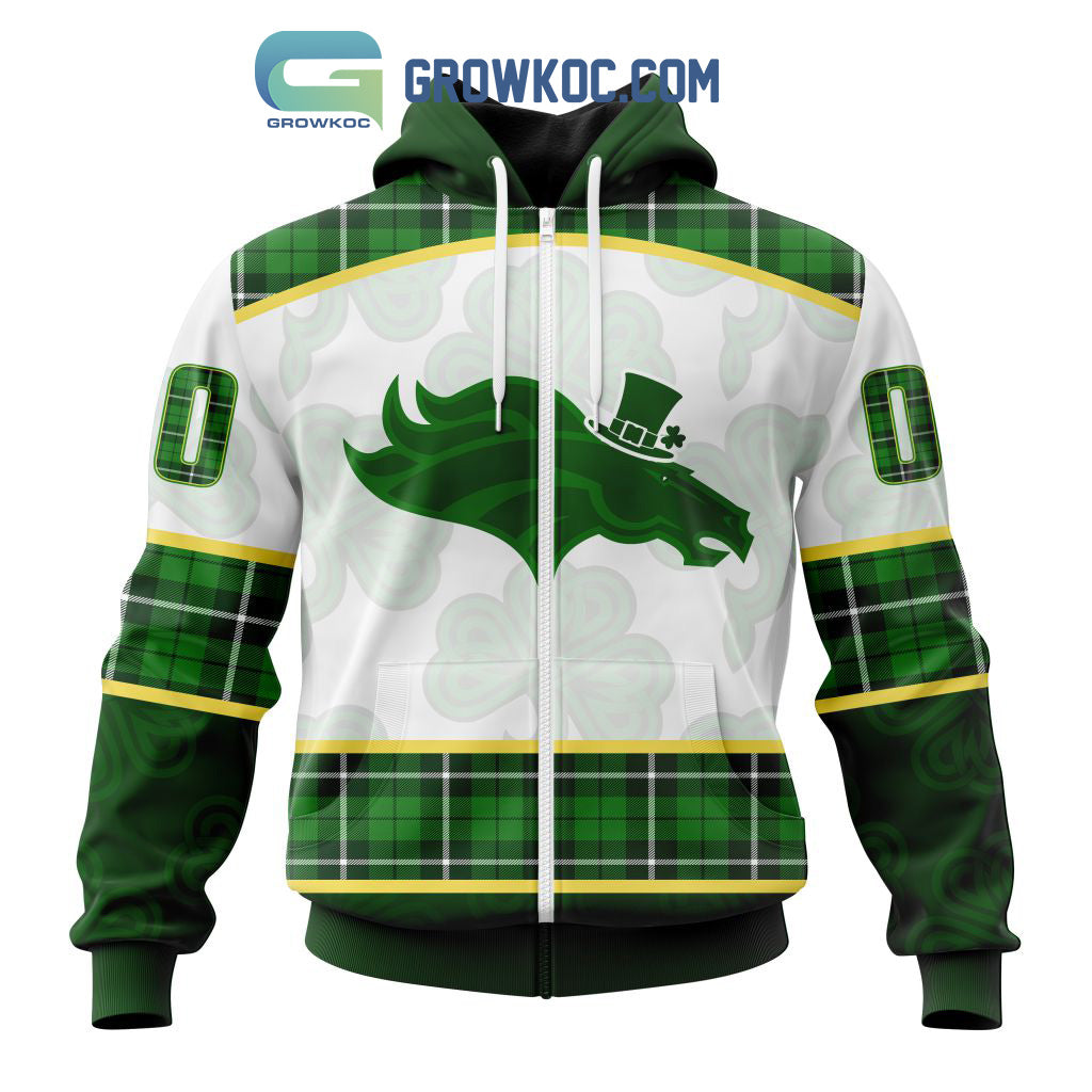 Denver Broncos St. Patrick Day Personalized Hoodie Shirts