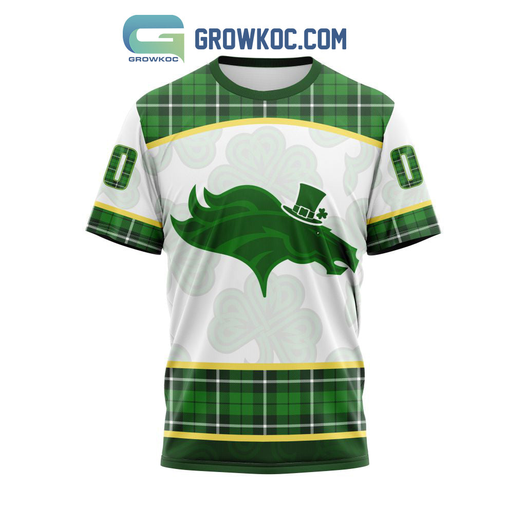 Denver Broncos St. Patrick Day Personalized Hoodie Shirts