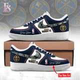 Denver Nuggets 2026 custom Air Force Shoes