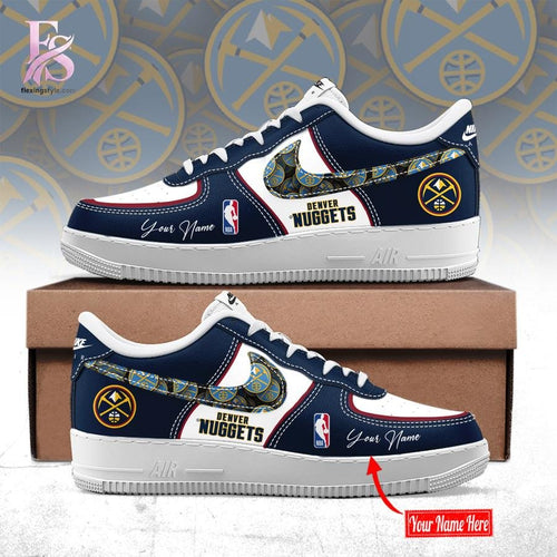 Denver Nuggets 2026 custom Air Force Shoes