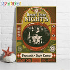 Desert Daze Nights 2024 Los Angeles Ca Poster Canvas