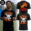 Detroit Lions Bad Boys Skull 2026 T-Shirt