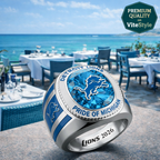 NEW Detroit Lions Pride of Michigan Championship 3D Ring