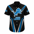 Detroit Lions Classic Gridiron Hawaiian Shirt