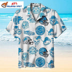 Detroit Lions Custom Name Lighthouse Hawaiian Shirt