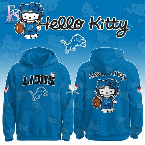 Detroit Lions Hello Kitty 2026 Hoodie
