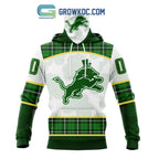 Detroit Lions St. Patrick Day Personalized Hoodie Shirts