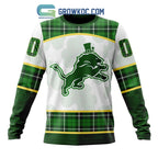Detroit Lions St. Patrick Day Personalized Hoodie Shirts