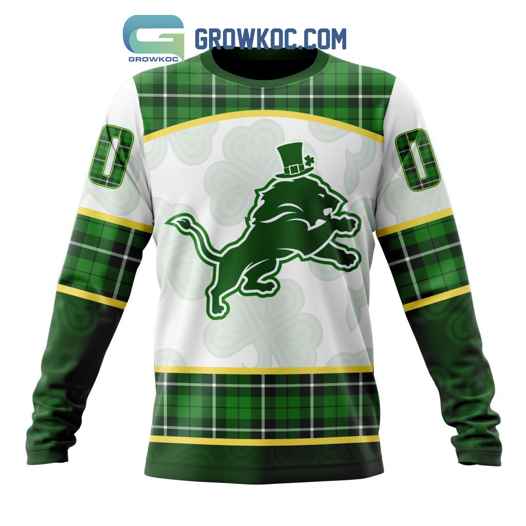 Detroit Lions St. Patrick Day Personalized Hoodie Shirts