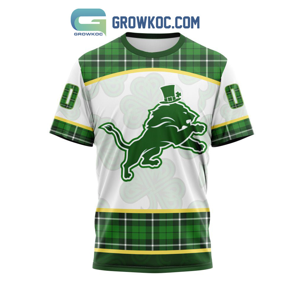Detroit Lions St. Patrick Day Personalized Hoodie Shirts