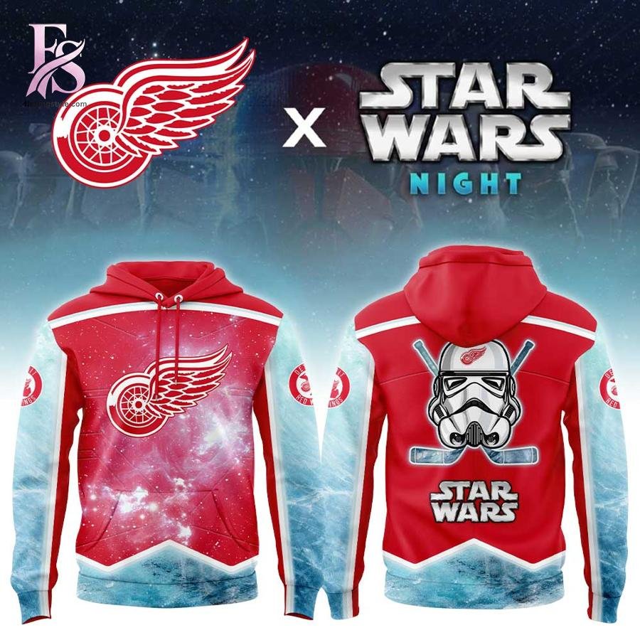 Detroit Red Wings Star Wars Night Game 2026 Hoodie