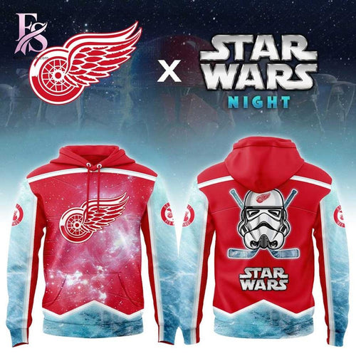 Detroit Red Wings Star Wars Night Game 2026 Hoodie