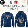 Detroit Tigers 2026 House of the Dragon Night Hoodie Shirt