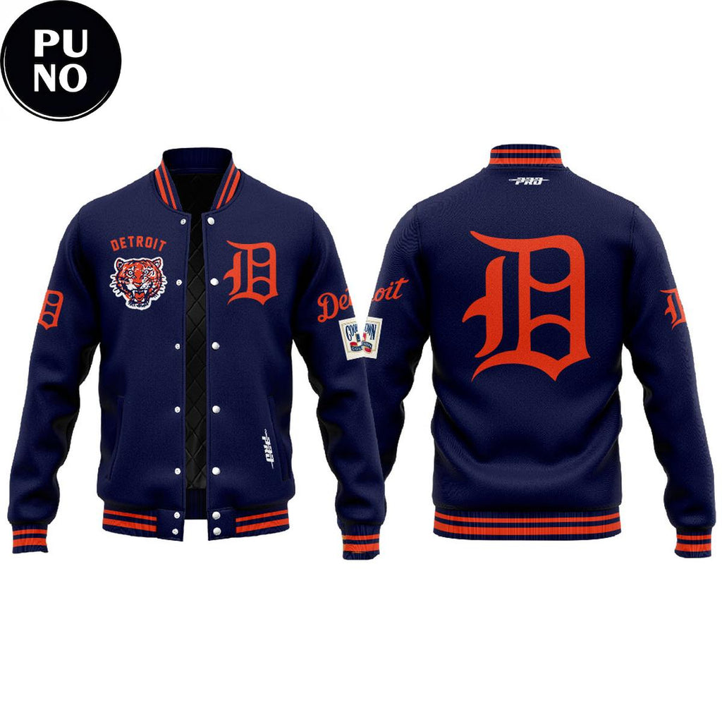 Detroit Tigers 2026 Retro Classic Baseball Jacket