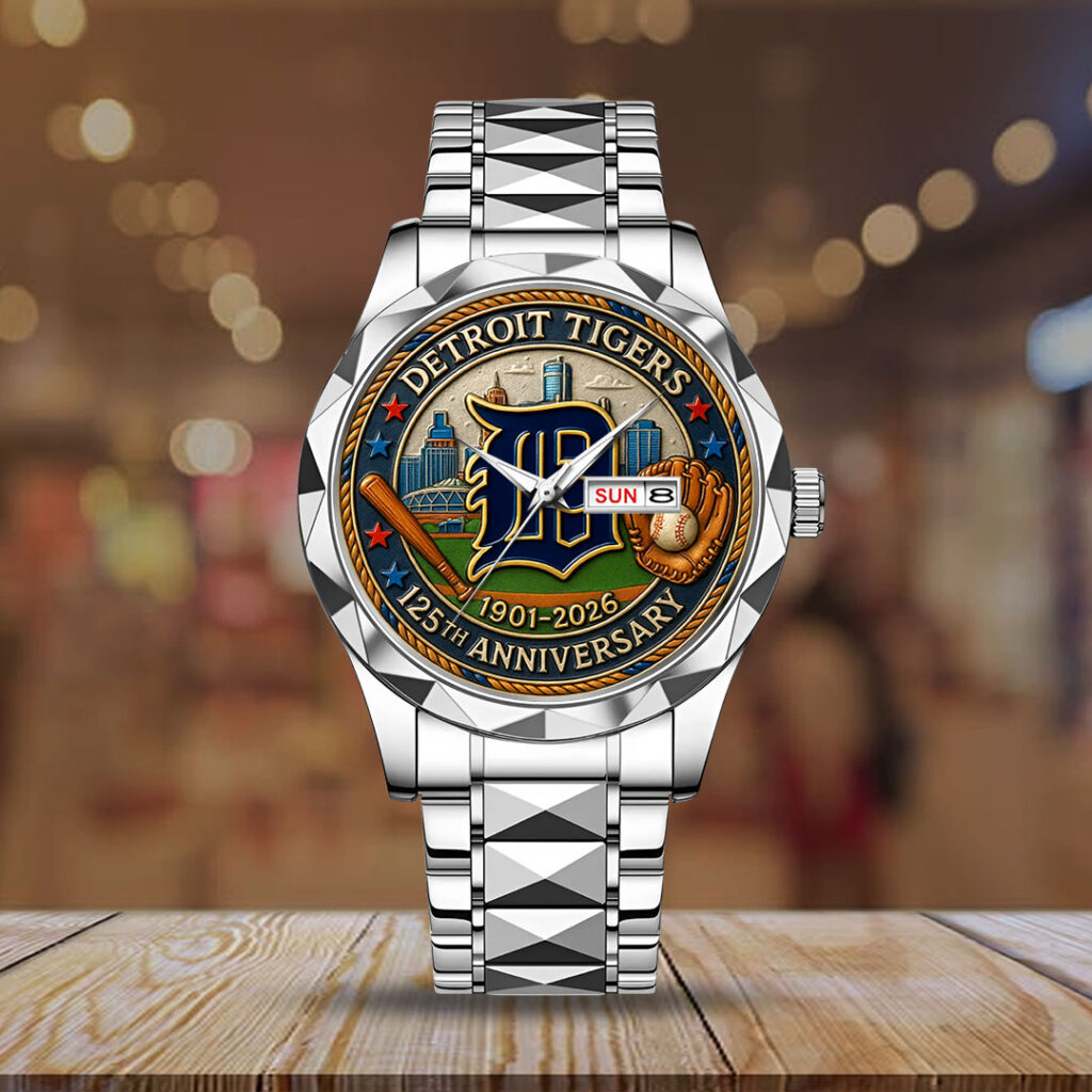 Detroit Tigers Alloy Luxury Quartz Watch - HOATT13497