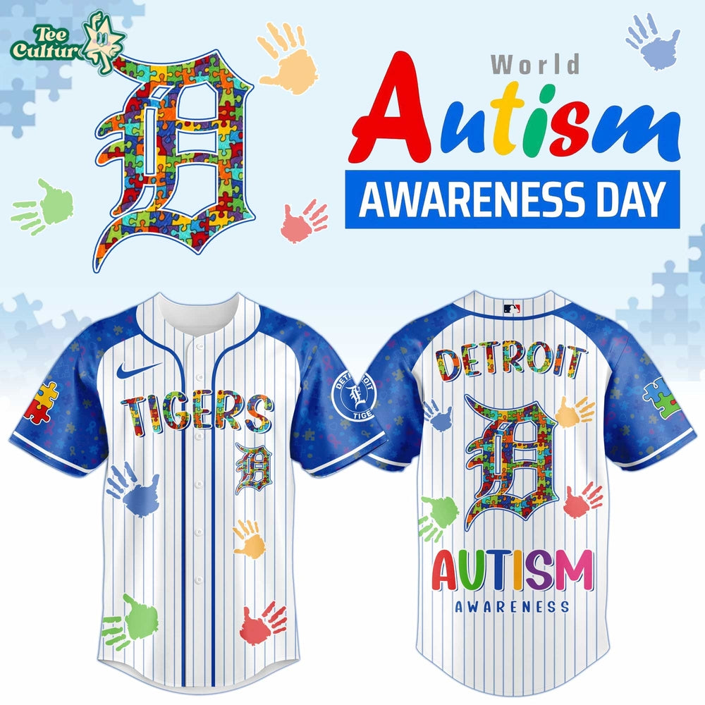 Detroit Tigers – Autism Awareness 2026 Limited Editions Jersey
