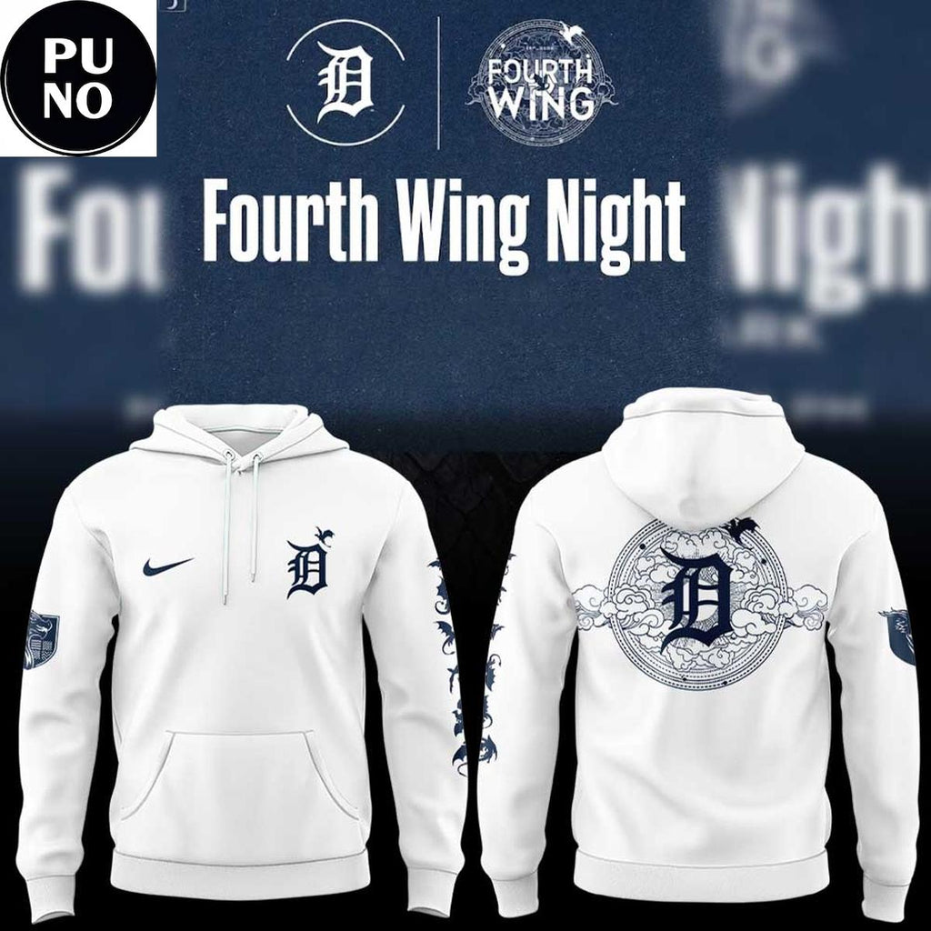 Detroit Tigers x Fourth Wing Night 2026 Hoodie T-Shirt