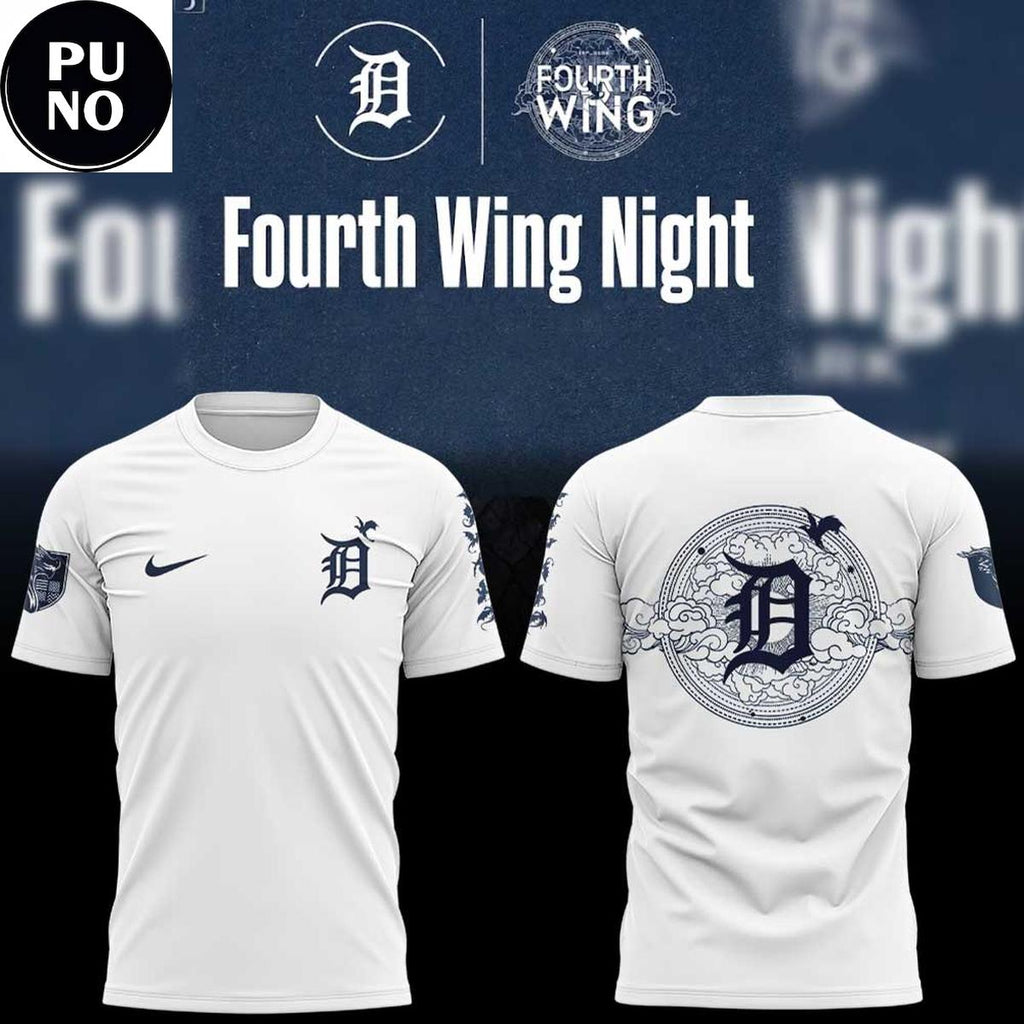 Detroit Tigers x Fourth Wing Night 2026 Hoodie T-Shirt