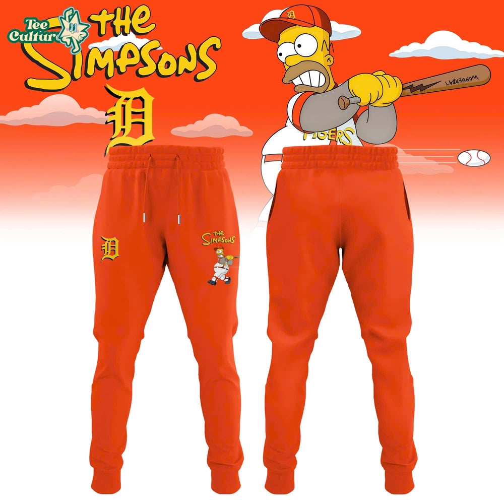 Detroit Tigers x The Simpsons 2026 Limited Edition Baseball Jersey