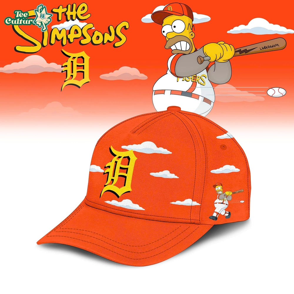 Detroit Tigers x The Simpsons 2026 Limited Edition Baseball Jersey