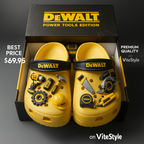 Dewalt Power Tools Edition Croc Charms