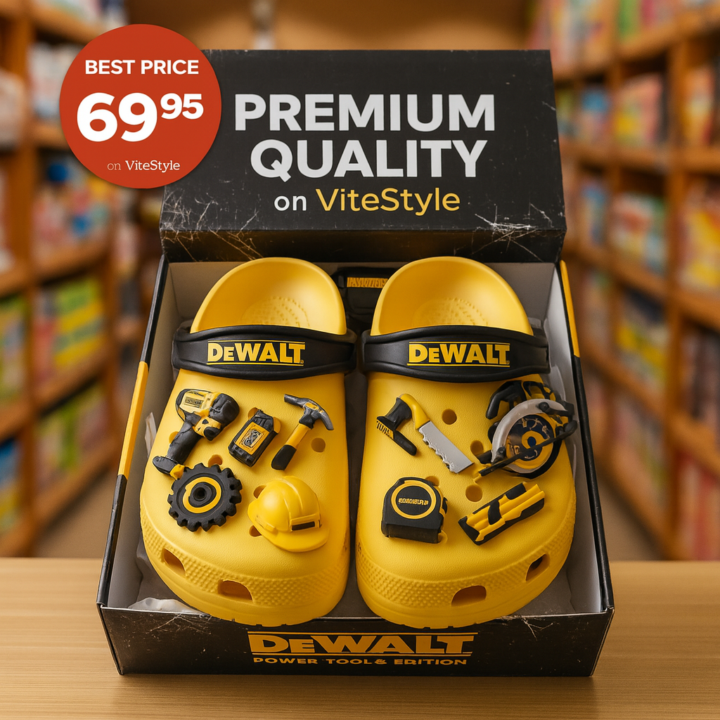 Dewalt Power Tools Edition Croc Charms