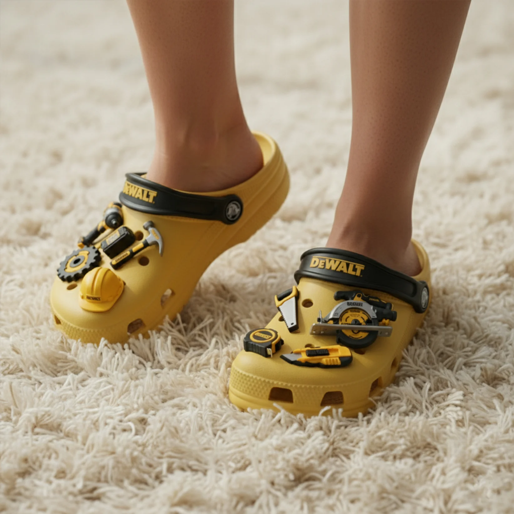 Dewalt Power Tools Edition Croc Charms
