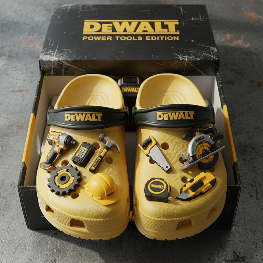 Dewalt Power Tools Edition Croc Charms