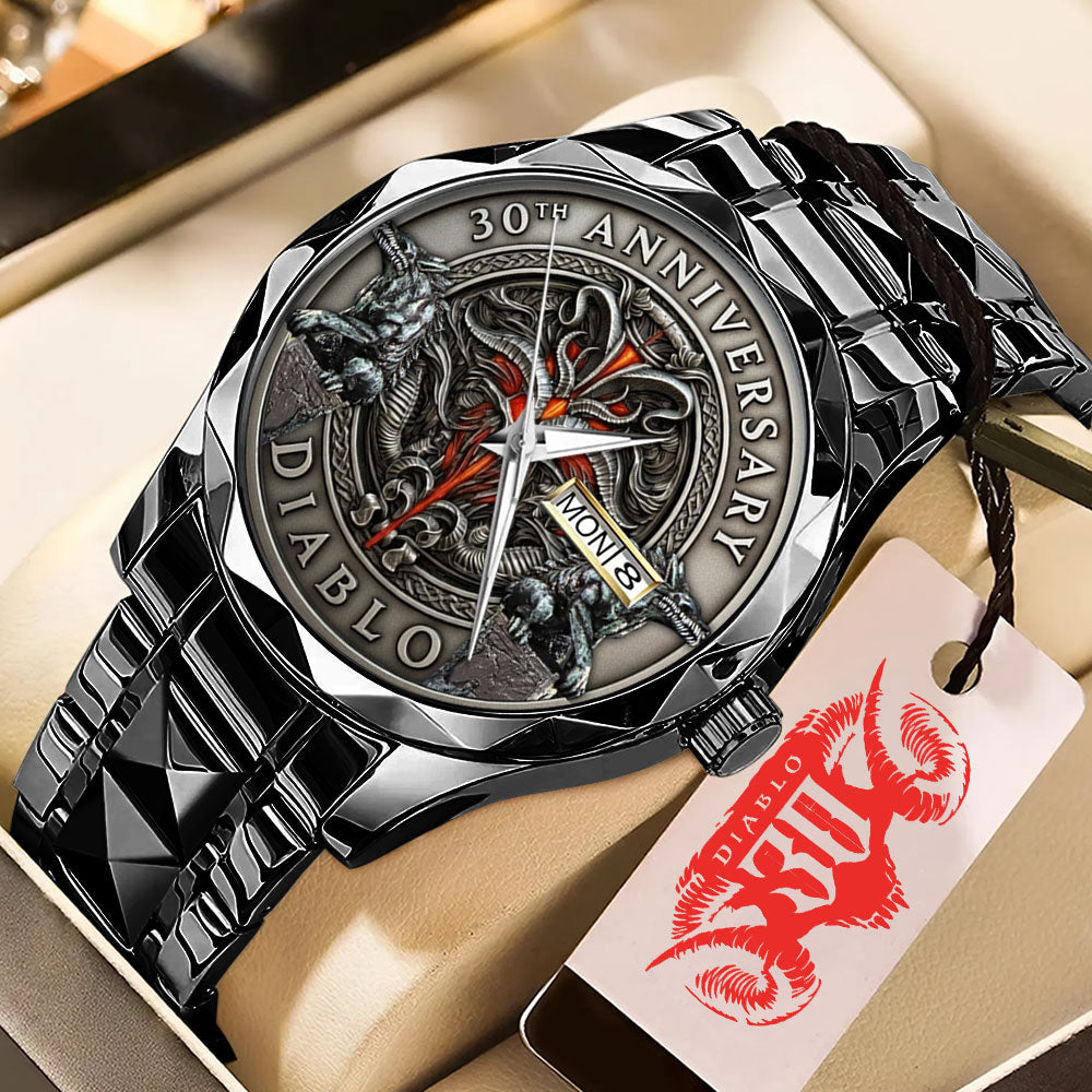 Diablo 30th Anniversary Alloy Luxury Quartz Watch - GNE5361