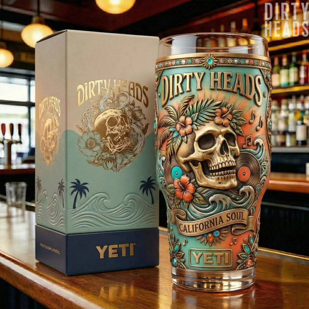 RARE Dirty Heads YETI Tumbler