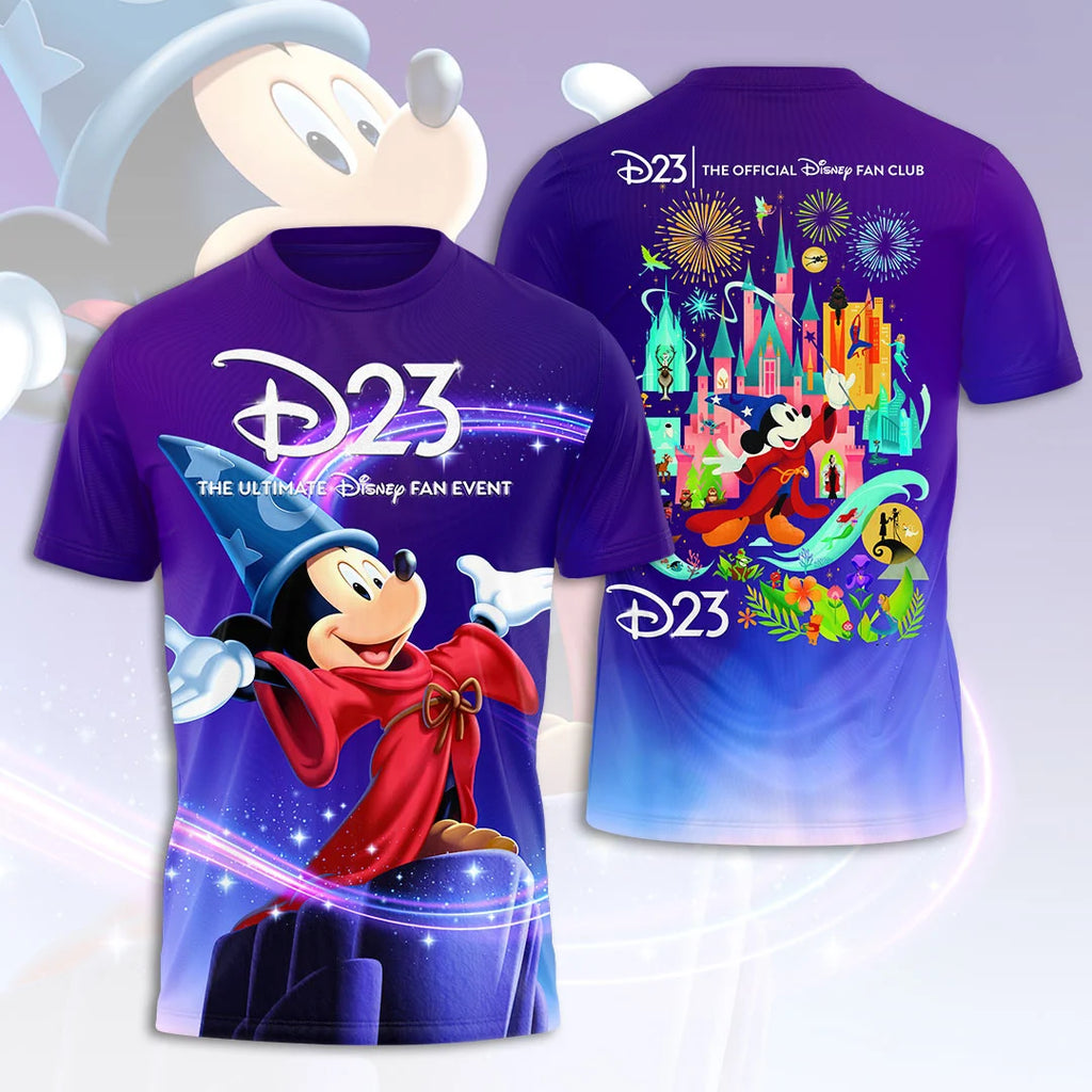 Disney D23 2026 3D Apparel – HOATT20478