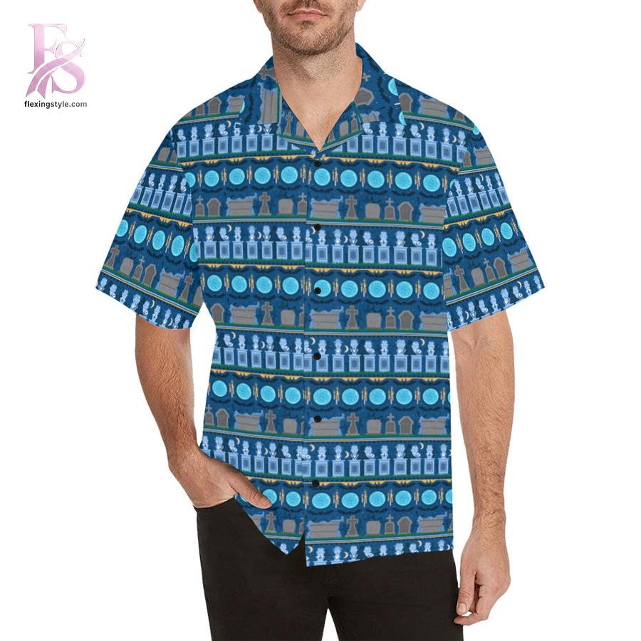 Disney Haunted Mansion Haunted Line Hawaiian Shirt