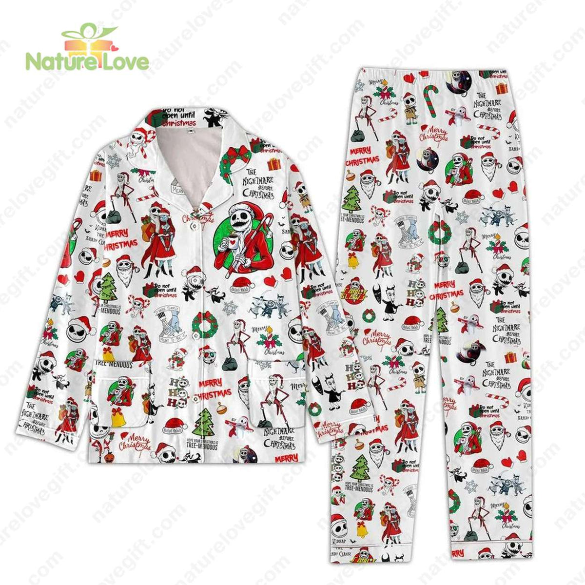 Do Not Open Until Christmas The Nightmare Before Christmas Pajamas